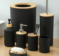 Black Bathroom Additions Set